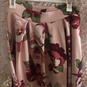 This see you Monday floral skirt size:L